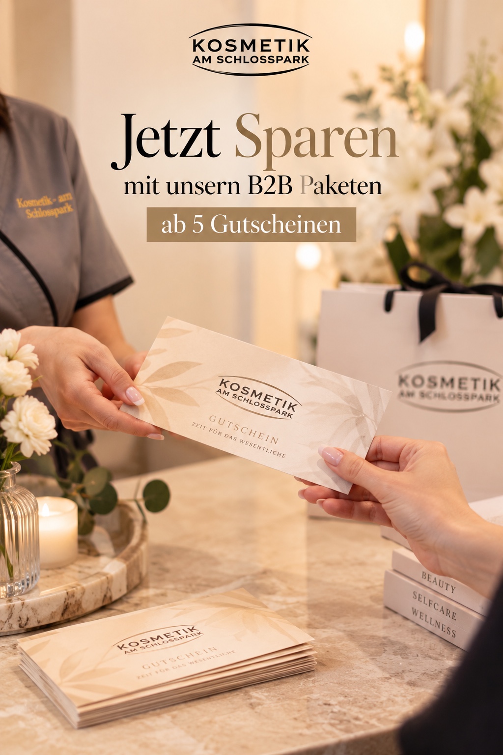 Jetzt sparen mit unseren B2B Gutschein-Paketen