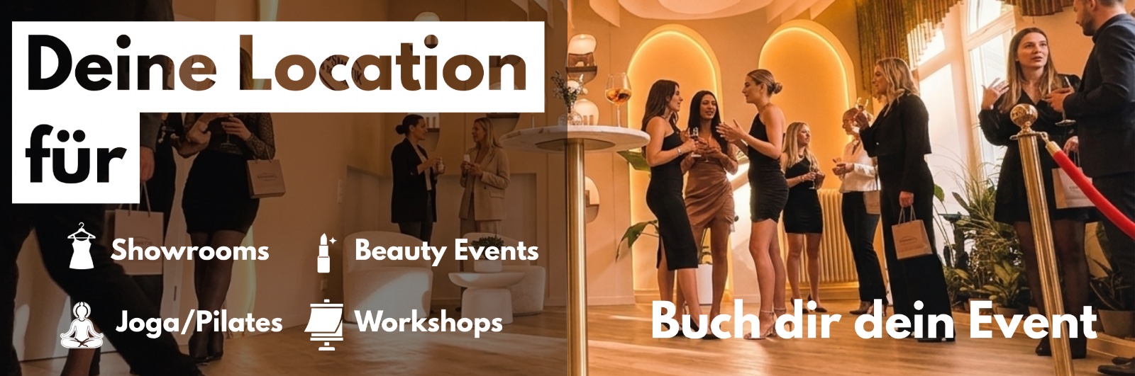Beauty Space – Deine Location für Showrooms, Beauty Events & Workshops